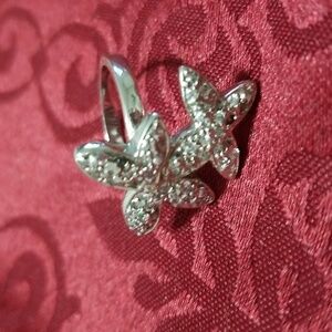 Sterling silver stamped 925 ring ,size 7